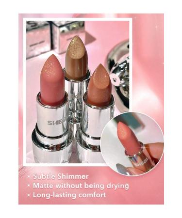 SHEGLAM Starlight Velvet Lipstick Shimmer Matte Long Lasting Lipstick - Buy Online on GoSupps.com