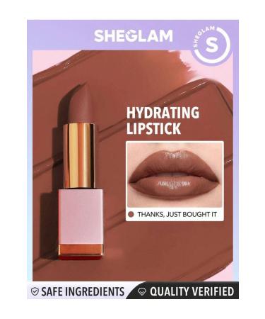 SHEGLAM CREME ALLURE LIPSTICK-THANKS JUST BOUGHT IT