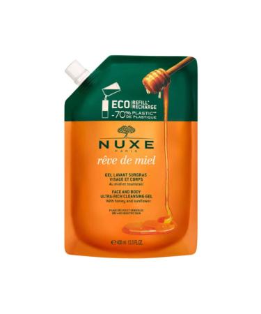 Nuxe Reve de Miel Face and Body Soothing Face and Body Gel for Dry Skin - 400 ML REFILL