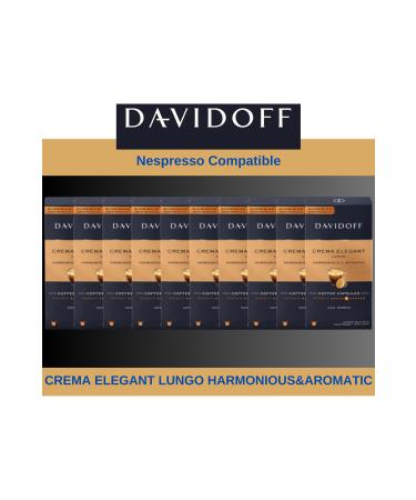 Davidoff 50x10 Capsule Coffee (Nespresso Compatible) 5 Types - Buy Online on GoSupps.com