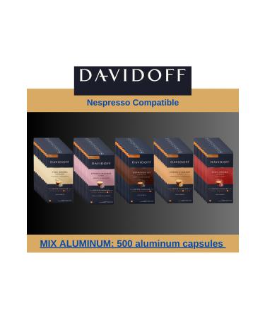Davidoff 50x10 Capsule Coffee (Nespresso Compatible) 5 Types