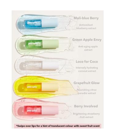 SHEGLAM Jelly Wow Moisturizing Lip Oil Moisturizing Plumping Lip Gloss Fruity - Buy Online on GoSupps.com