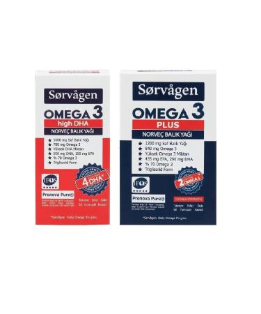 Sorvagen Omega 3 Epa Plus 1200 Mg Omega3 Higjh Dha