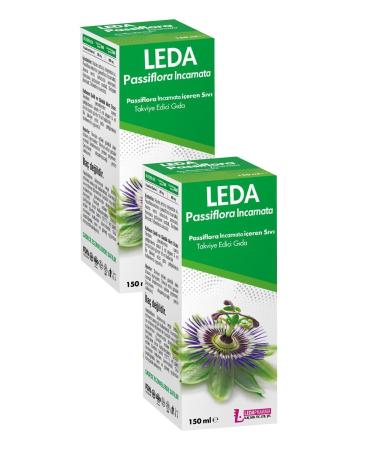 LEDA Pasiflora Liquid Food Supplement 150 Ml (Sleep and Calm) 2 boxes - Buy Online on GoSupps.com