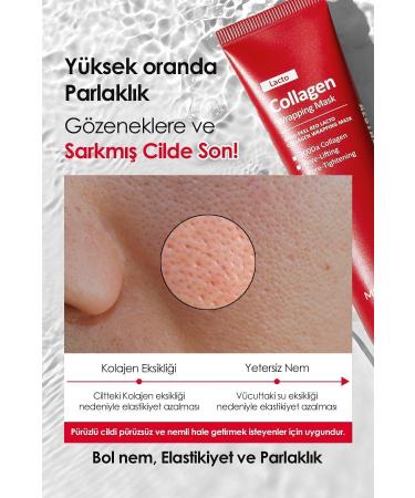 Medipeel Collagen Peel-Off Glass Skin Mask MEDIPEEL Red Lacto Collagen Wrapping Mask 70ml - Buy Online on GoSupps.com