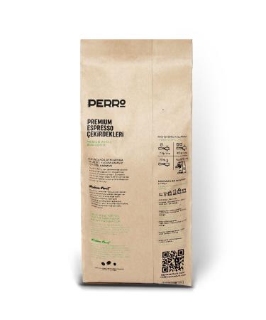 Perro Coffee Premium Bean Coffee 1 Kg (GROUND ESPRESSO AND FILTER COFFEE OPTIONS) - Buy Online on GoSupps.com