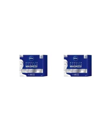 NIVEA Youth Sleep Mask - Hyaluron Cellular Filler 50 ml X 2 Pieces
