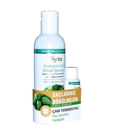 Fiyto Pine Turpentine Essence Herbal Shampoo (serum Gift) 500ml - Buy Online on GoSupps.com