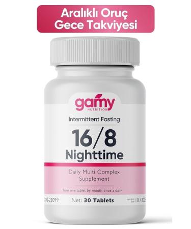 gamy 16/8 Intermittent Fasting Day & Night 30+30 Tb. - Buy Online on GoSupps.com