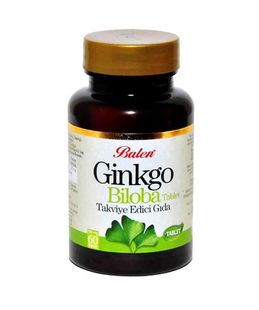 Balen Ginkgo Biloba 600 Mg 60 Tablets X 3 Pieces - Buy Online on GoSupps.com