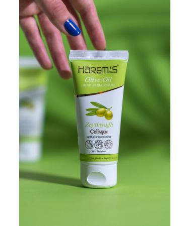 HAREM'S Natural Olive Oil Hand and Body Cream 50 ml (3 Pieces) - Buy Online on GoSupps.com