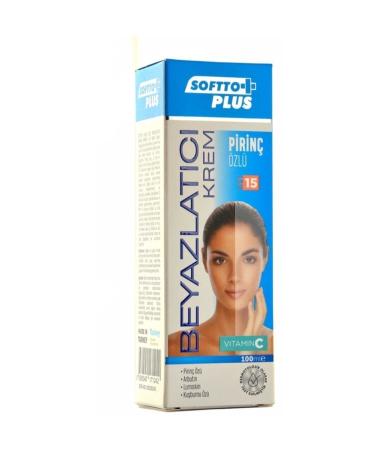 Softto Plus Rice Extract Whitening Body Cream 100 ml