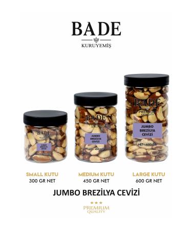 almond nuts Brazil Nut Jumbo Large Size 600 gr. - Buy Online on GoSupps.com
