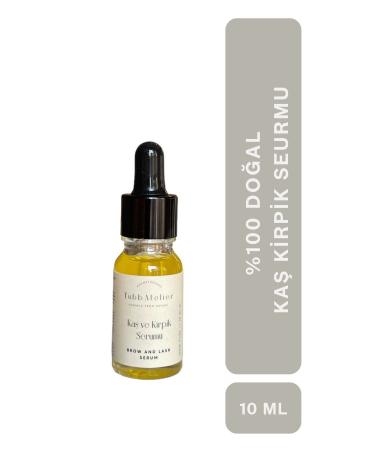 Tubb Atelier 0 Natural Eyebrow and Eyelash Serum/Strengthening and Nourishing Intensive Care Serum
