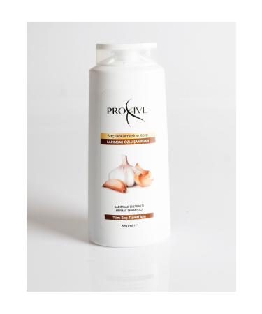 PROX VE Salt-Free Paraben-Free Silicone-Free Dye-Free Garlic Extract Herbal Shampoo 650 Ml - Buy Online on GoSupps.com