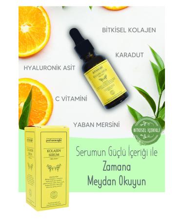 Prof Saracoglu Collagen Serum Herbal Content 30 ml - Buy Online on GoSupps.com