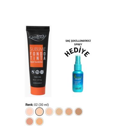 purobiocosmetics Sublime Liquid foundation 02