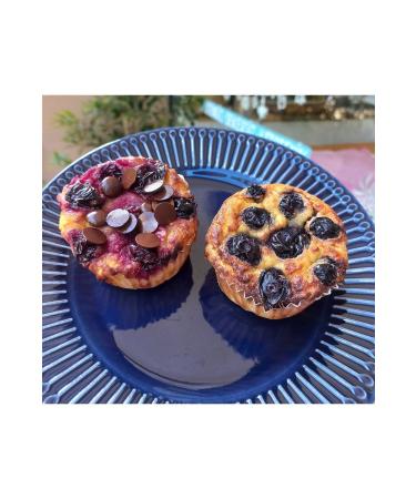 POO A Ketogenic-gluten-free Muffin (BLUEBERRY 4 PCS.) - Buy Online on GoSupps.com