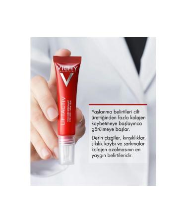 Vichy Liftactiv Collagen Specialist Anti-Aging Eye Care Cream 15ml - Buy Online on GoSupps.com