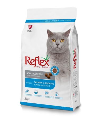Reflex Salmon & Anchovy Adult Cat Food 2 Kg. X (3 Pieces) - Buy Online on GoSupps.com