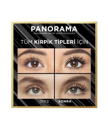L'Oreal Paris Panorama Volumizing Mascara Black - Buy Online on GoSupps.com