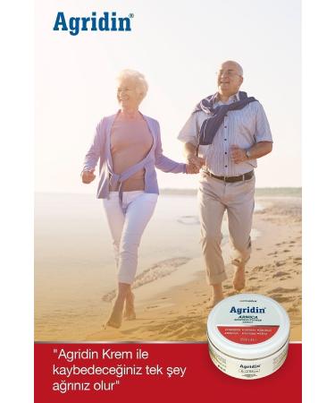 Agridin Pain Reliever Joint and Muscle Health Support Cream with Arnica Montana Extract 2x150 ml (2 PCS) - Buy Online on GoSupps.com