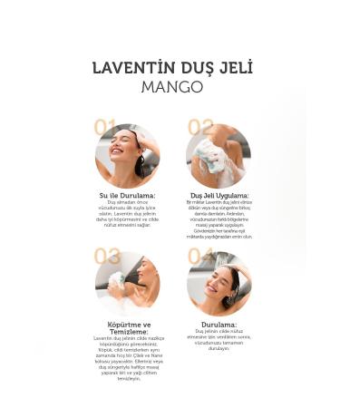 Laventin Purifying Refreshing Moisturizing Mango Shower Gel 400 ml - Buy Online on GoSupps.com
