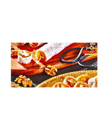 G nbeler Afyon Dipped Grand Vizier Turkish Delight (TURKISH DELIGHT) 500 Gr.