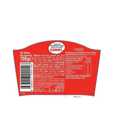 Sarelle Cocoa Hazelnut Paste 700 G 4 Pieces - Buy Online on GoSupps.com