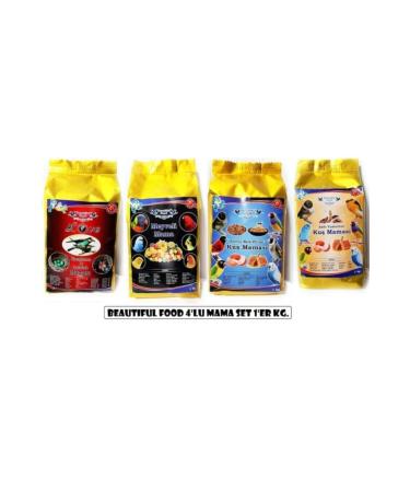 Beautiful Food 4-Piece Bird Food Bird Food Set 1 Kg.