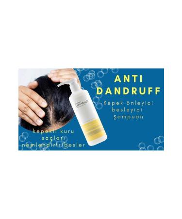 WHITE DIAMOND Anti-Dandruff Strong Effective Nourishing Hair Care Shampoo 500 ml - Buy Online on GoSupps.com