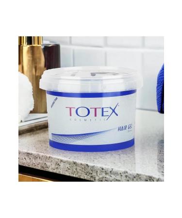 TOTEX Hair Styling Gel | Hard Look & Wet Hair Gel | Extra Strong 750 ml - Buy Online on GoSupps.com