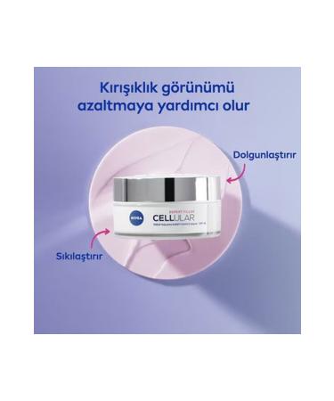 NIVEA Cellular Expert Filler Anti-Aging Plumping SPF15 Sunscreen Day Cream 50ml - Buy Online on GoSupps.com