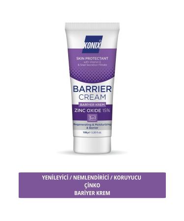 Konix Zinc Regenerating Moisturizing Protective Barrier Cream 100 gr