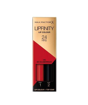 Max Factor Long-Lasting Lipstick and Shine Balm - Lipfinity Liquid Lipstick 125 So Glam - Buy Online on GoSupps.com