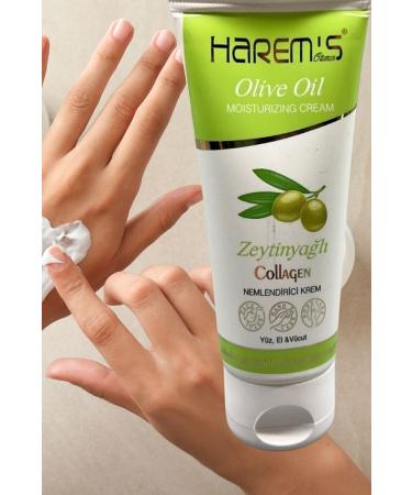 HAREM'S Natural Olive Oil Hand and Body Cream 50 ml (3 Pieces) - Buy Online on GoSupps.com