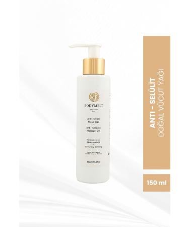 BODYMELT Anti-Cellulite Natural Massage Oil Anti-Cellulite Firming Vegan Care Oil 200 ml