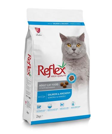 Reflex Salmon & Anchovy Adult Cat Food 2 Kg. X (3 Pieces) - Buy Online on GoSupps.com