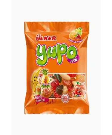Ulker YUPO JELLY FRUIT GARDEN 28 gr X 24 PIECES