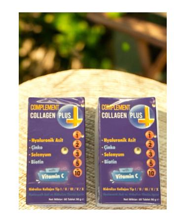 COMPLEMENT COLLAGEN PLUS 60 TABLETS - 2 BOXES (2 MONTHS SET)