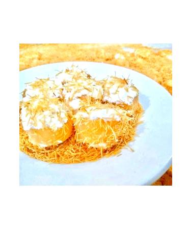 G nbeler Afyon Turkish Delight with Golden Cream and Kadayif (TURKISH DELIGHT) 1000 Gr.