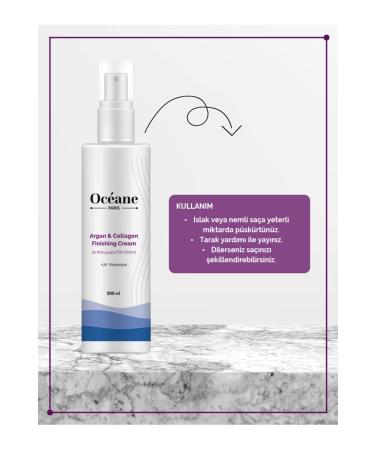 Oceane Paris Sun and Heat Protection Blow Dry Cream - Argan & Collagen Finishing Cream - Buy Online on GoSupps.com