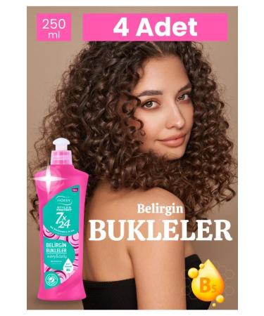 Hobby Definite Curls 7x24 Styling Nourishing Conditioner 4 Pieces