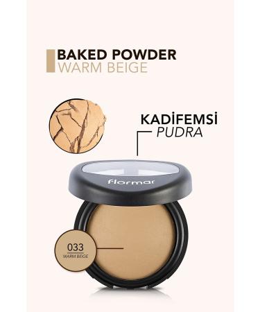 Flormar Matte Finish Fixing Intensive Concealer Powder - Baked Powder-033 Warm Beige-8690604666003 - Buy Online on GoSupps.com