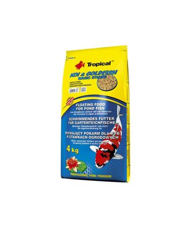 Tropical Koi And Goldfish Basic Sticks 4kg