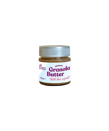FRO Granola Butter Original Gluten-Free Sugar-Free Vegan Spreadable Paste Additive-Free 250gr