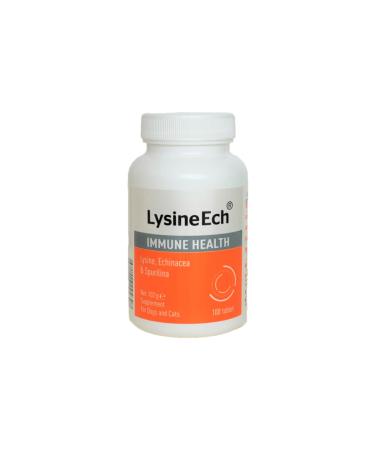 Saral la Lysine Ech (Immune Health) 100 Tablets L-lysine Echinacea Spirulina