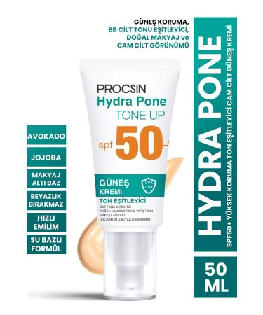 PROCSIN Hydra Pone Spf50+ Skin Tone Equalizer Makeup Effect Glass Skin BB Sun Cream Pa++++