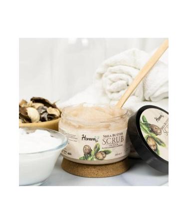 Homm Life Homm Herbal Shea Butter Apricot Kernel Granulated Scrub 250 ml