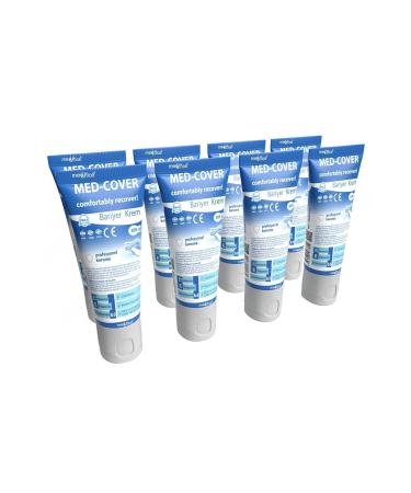 MED-COVER Med-cover Zinc Oxide Barrier Cream 100gr X 8 Pieces - Buy Online on GoSupps.com